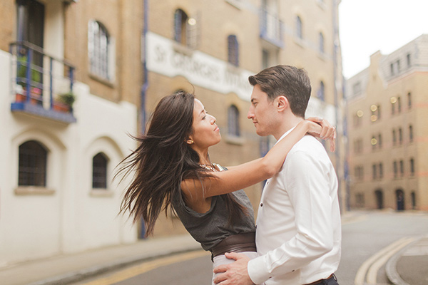 Riverside Engagement Photography in London 1