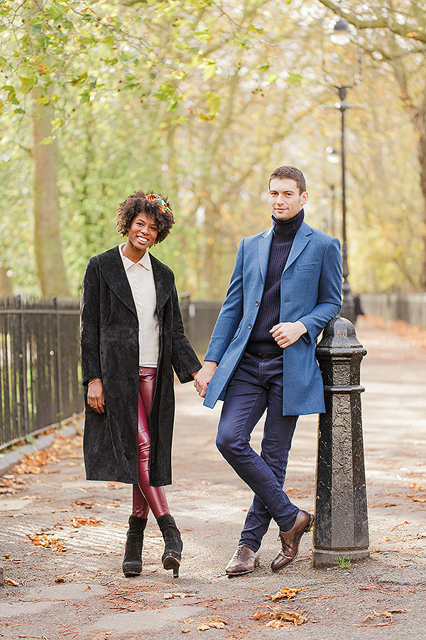 Winter Fine Art Engagement Photography